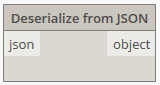 Deserialize objects node