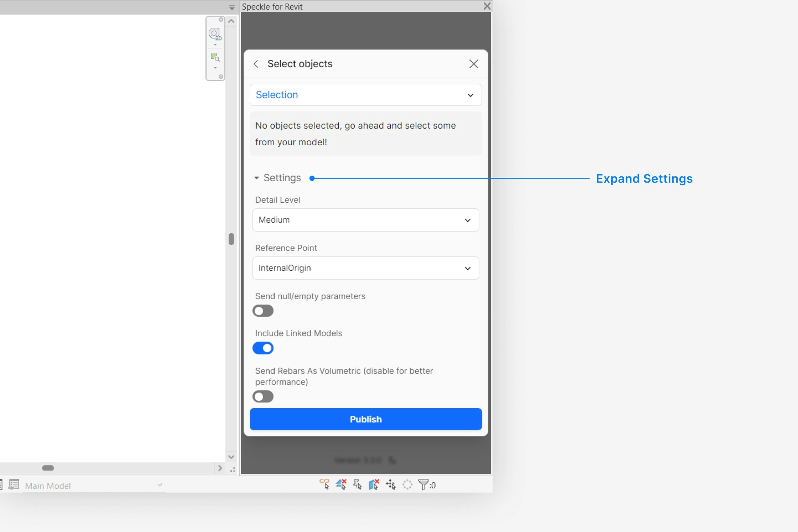 Revit settings
