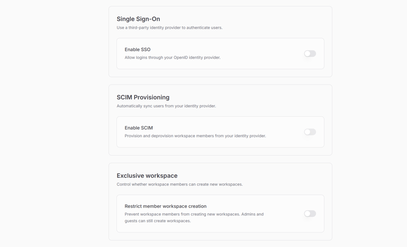Work Os Scim Guide User provisioning (SCIM) - Speckle Docs