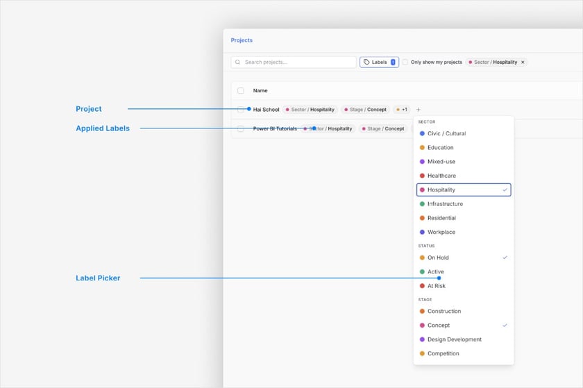 Project Picker Window Projects - Speckle Docs