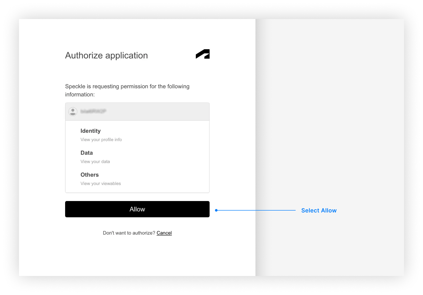 Authorize app