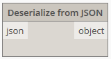 Deserialize objects node