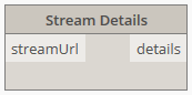 Stream details node