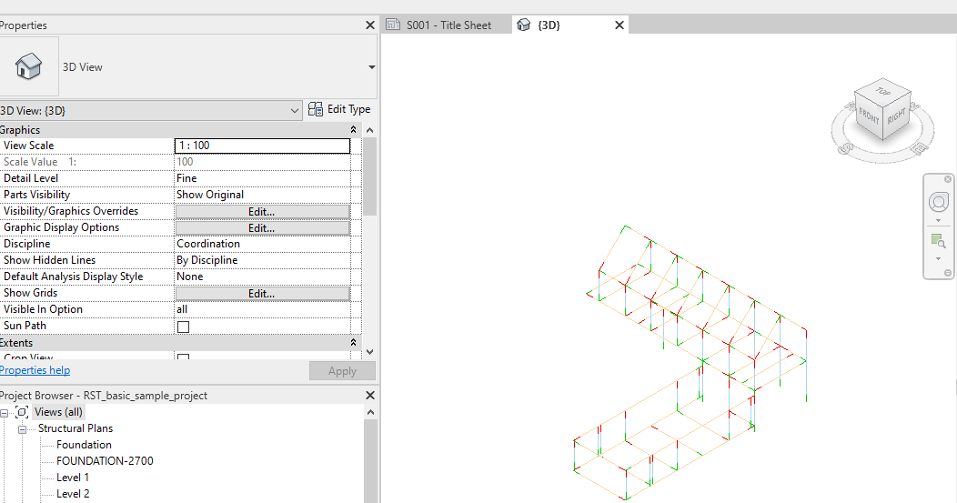 Revit Analytical Model