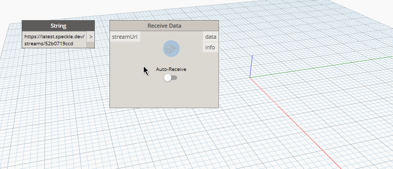 Receiving data in Dynamo