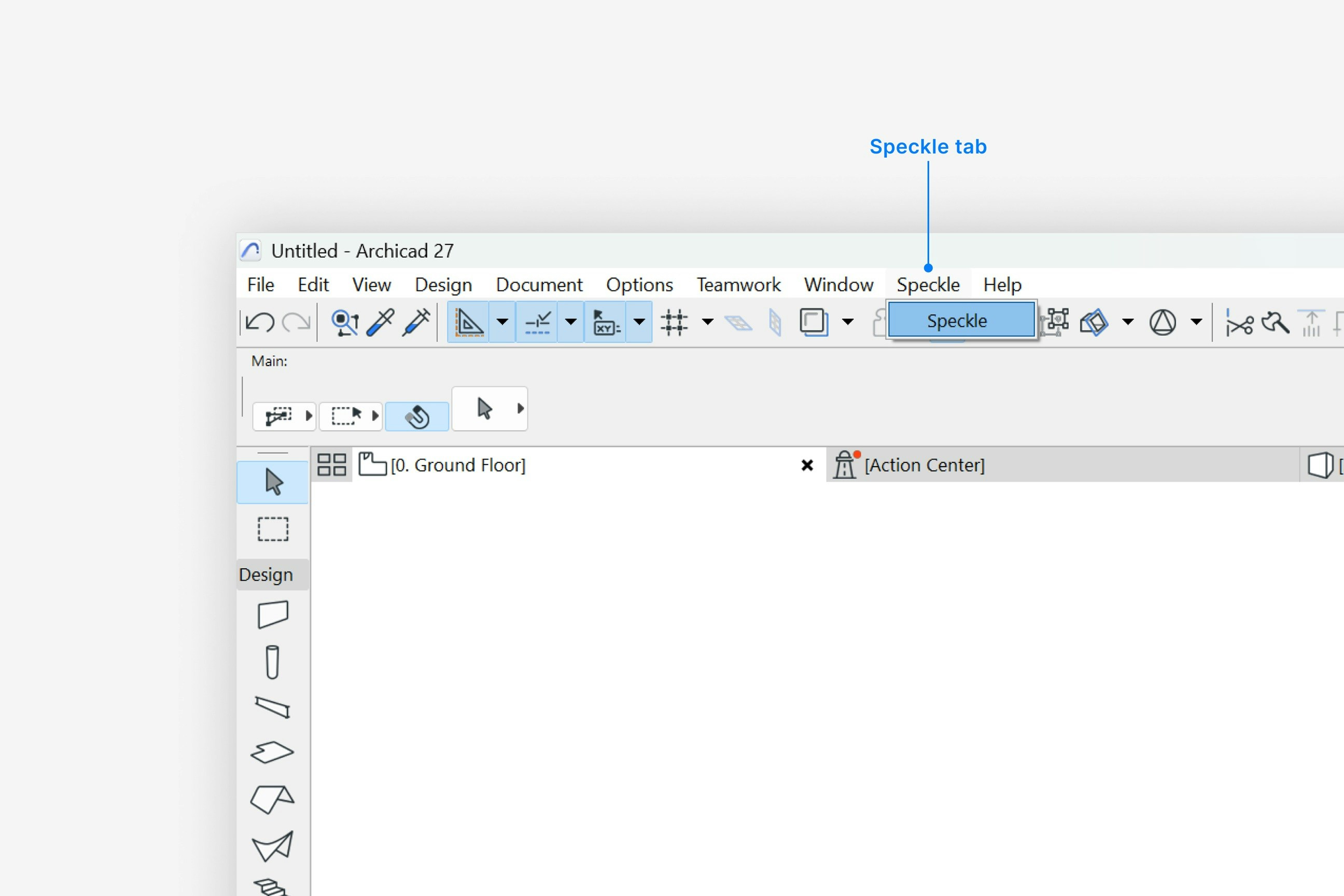 Archicad toolbar