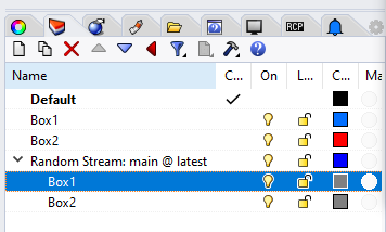Version layers