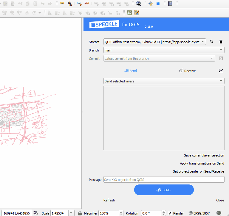 Adding a project to the QGIS project