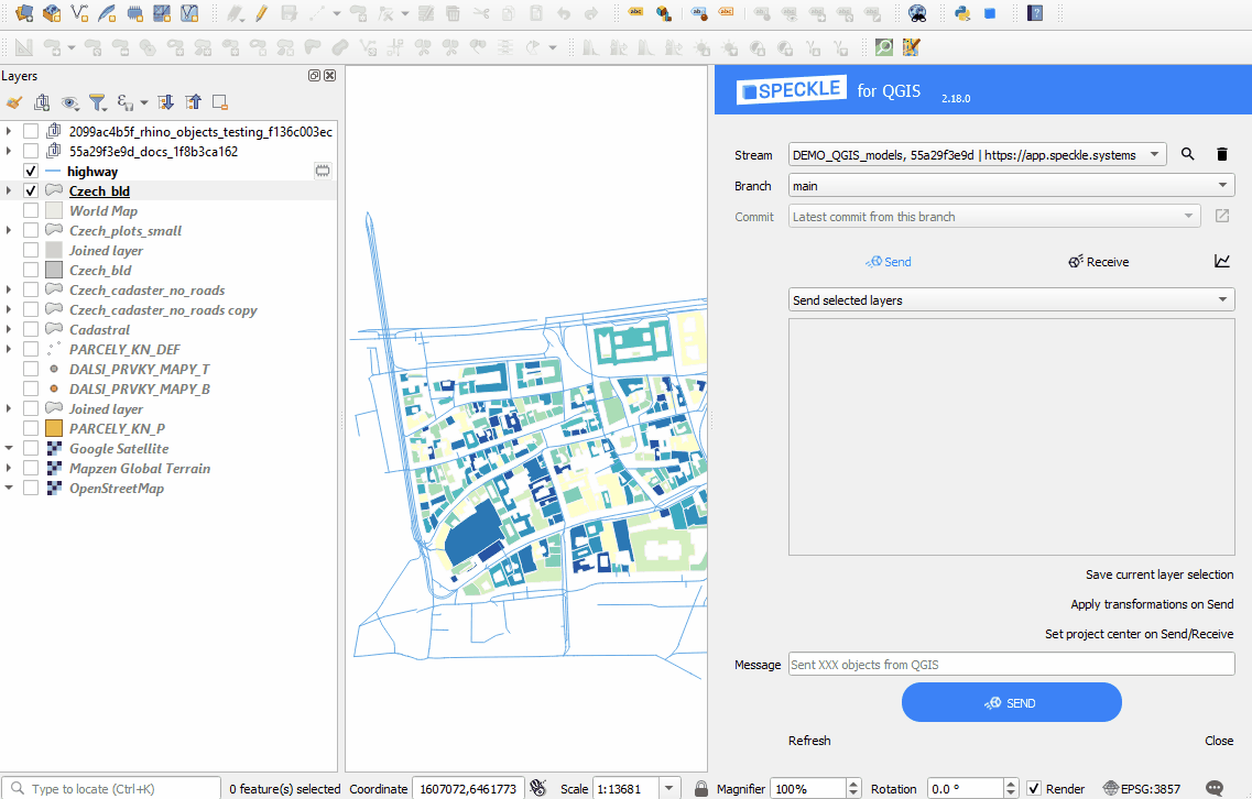 Matching coordinates with CAD