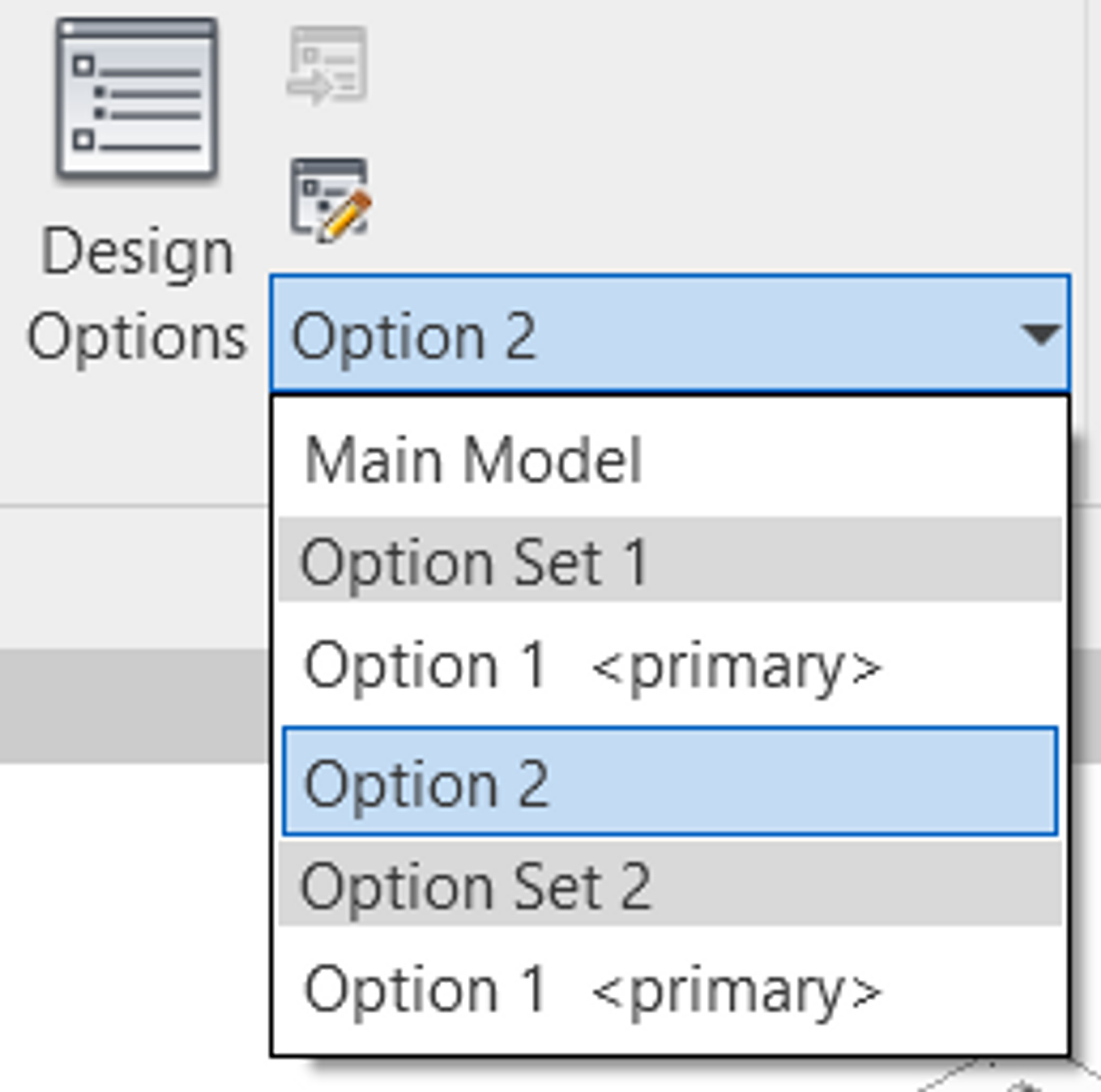 Design options