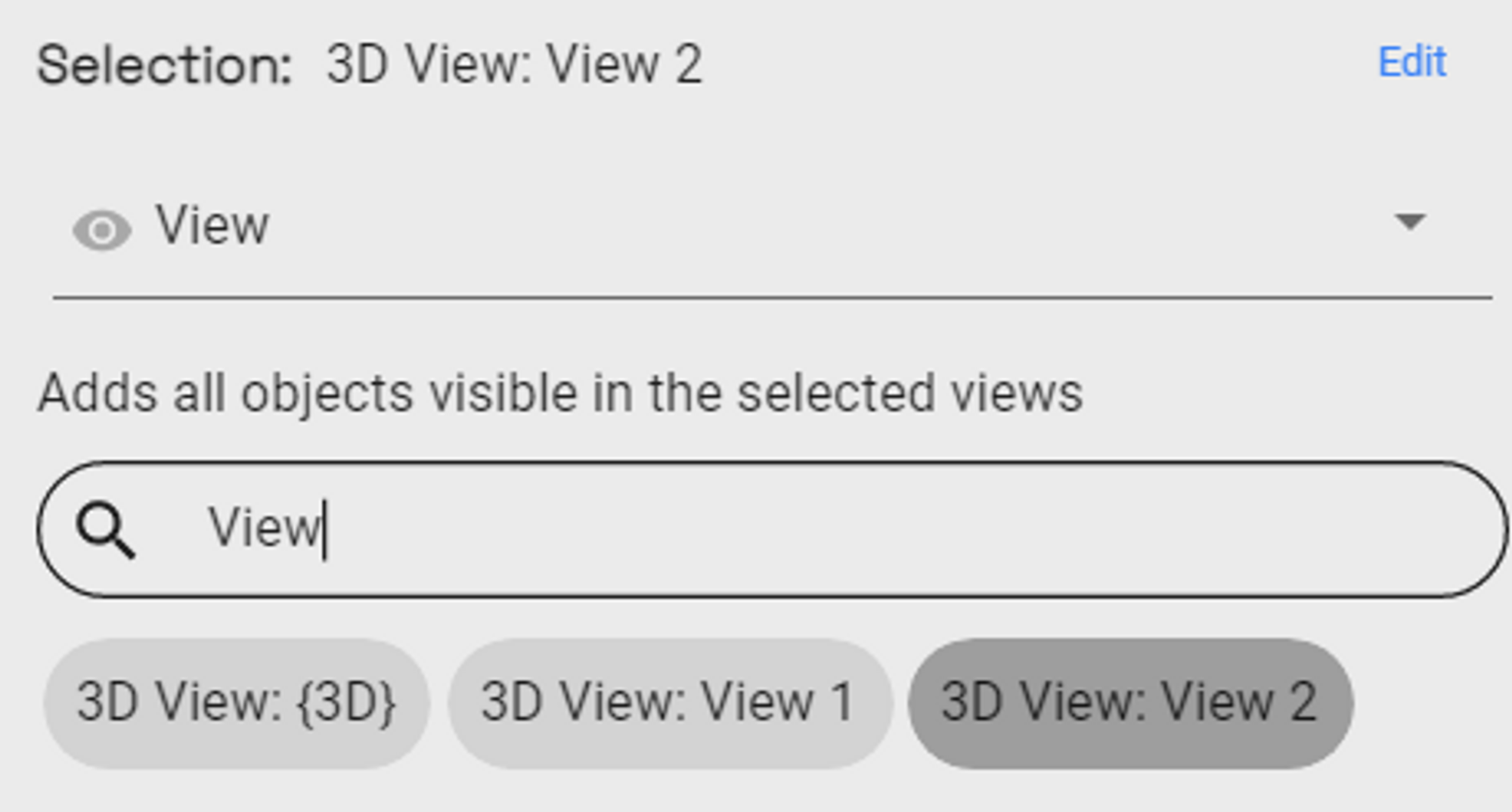 Send 3D view