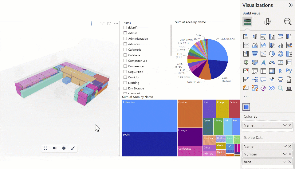 Aligning colors demonstration