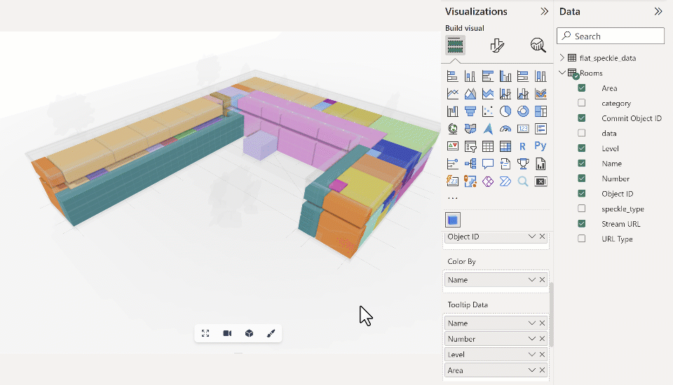 Object tooltip demonstration