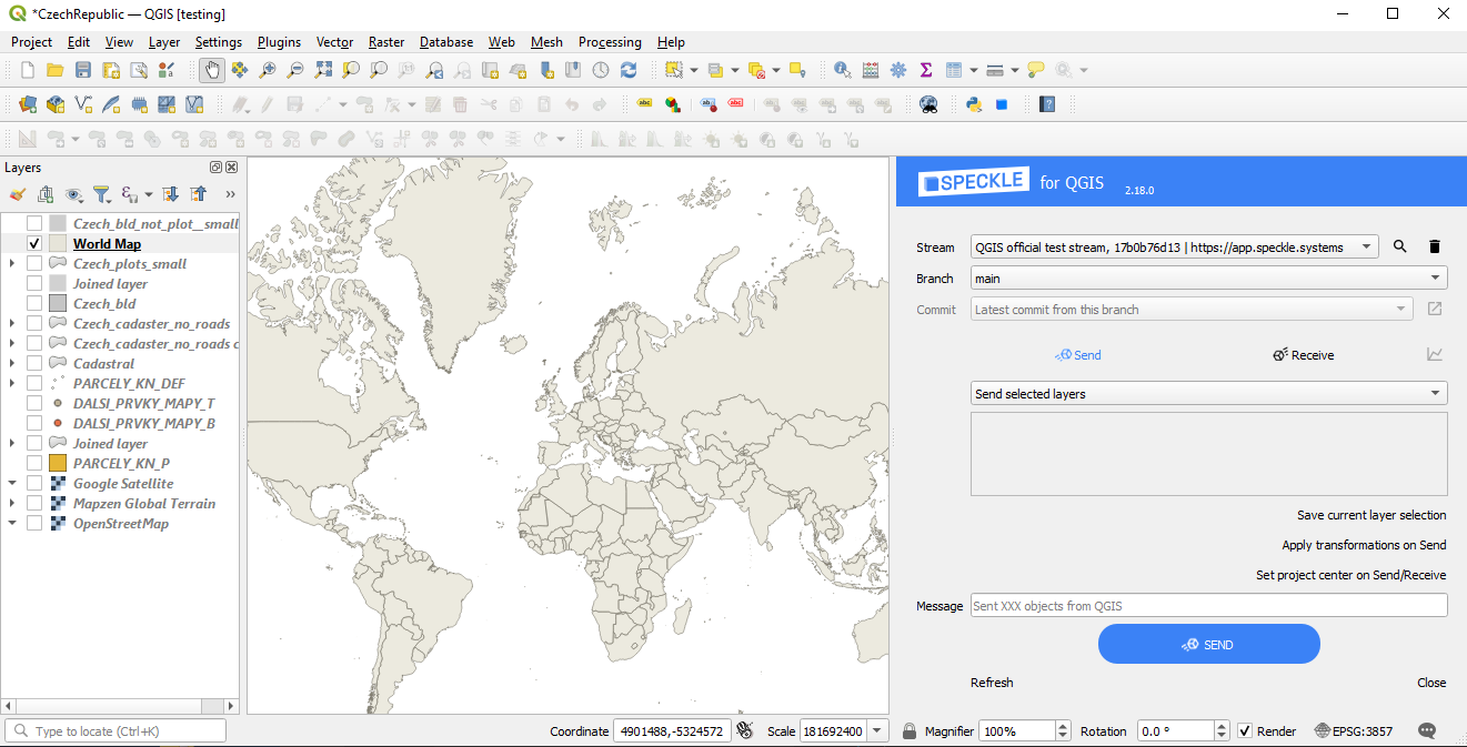 QGIS connector
