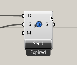 Creating a new Send node in Grasshopper