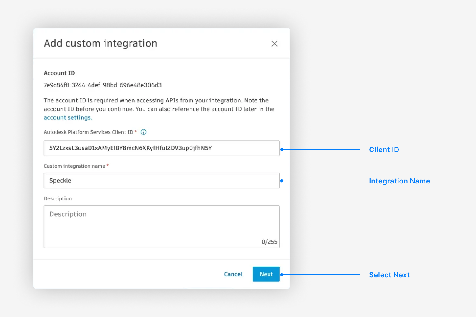 Add custom integration