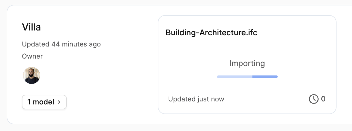 File uploading progress