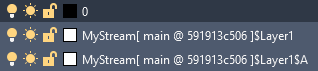 Screenshot of Layers showing the source data