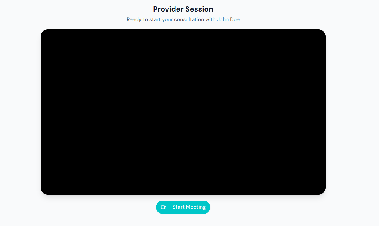 Virtual waiting room interface