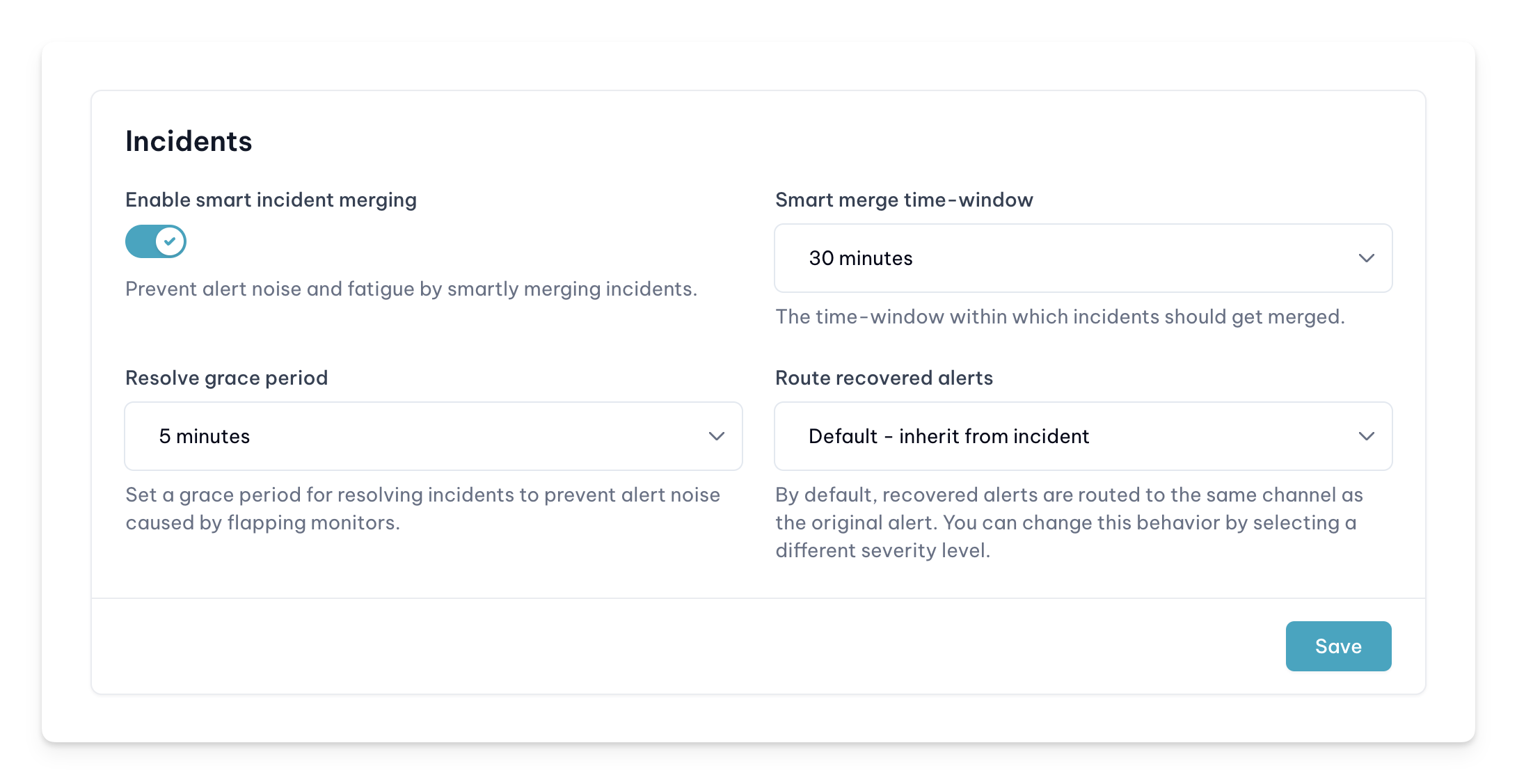 Settings - Spectate Docs
