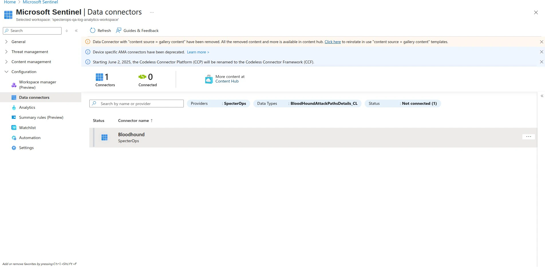 Verify Data Connector