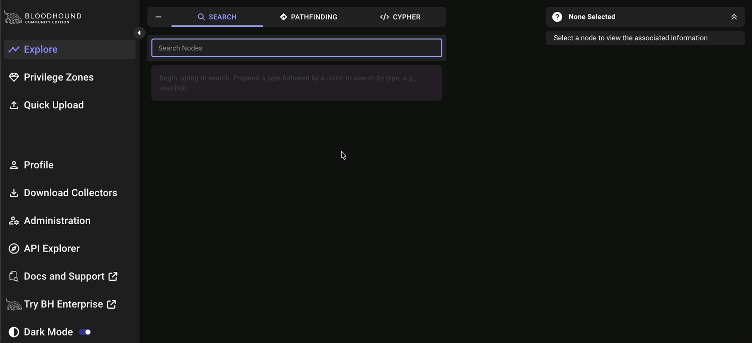 Animated view of the updated navigation sidebar with improved expand and collapse behavior