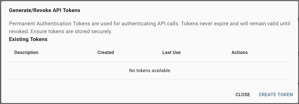 Create Token