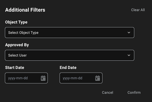 Privilege Zones certifications filter