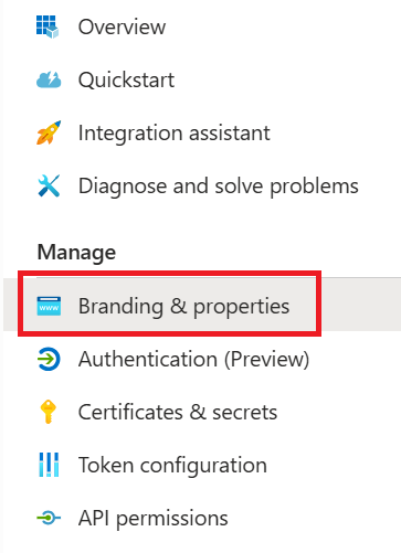 Screenshot of the Branding & properties section of the AzureHound Enterprise application in the Entra ID admin center.