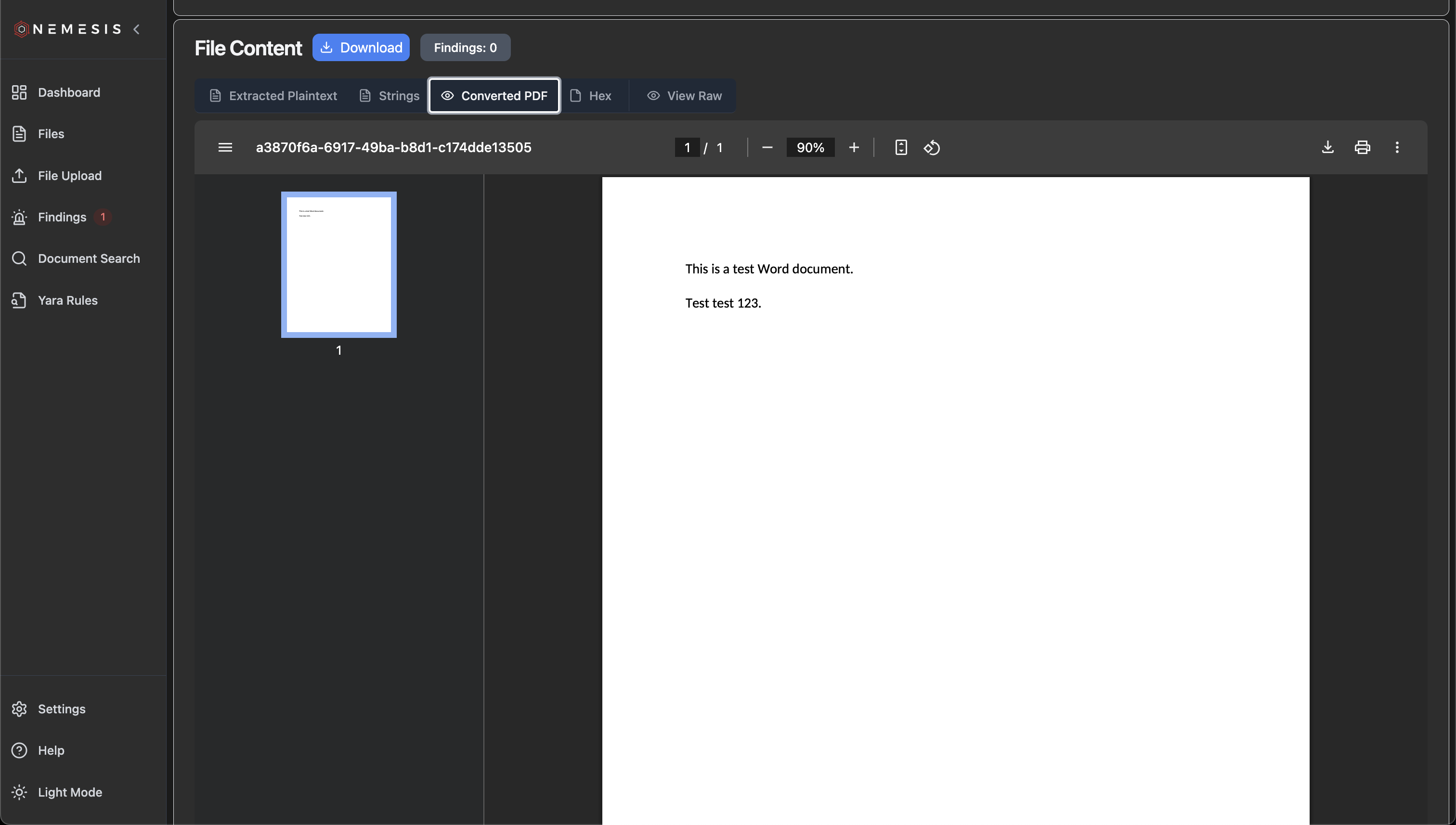 Nemesis File Details Content