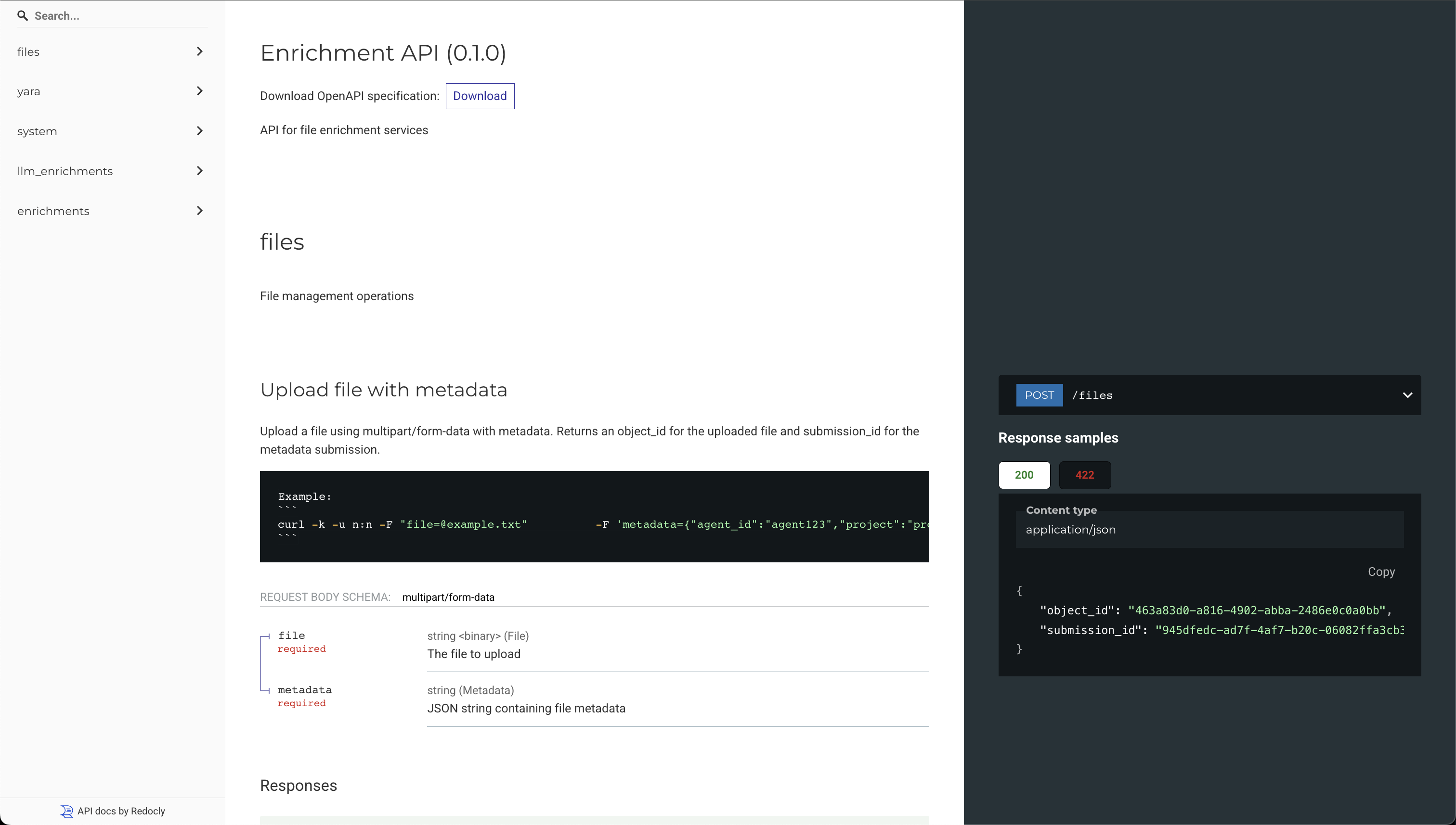 ReDoc API Documentation