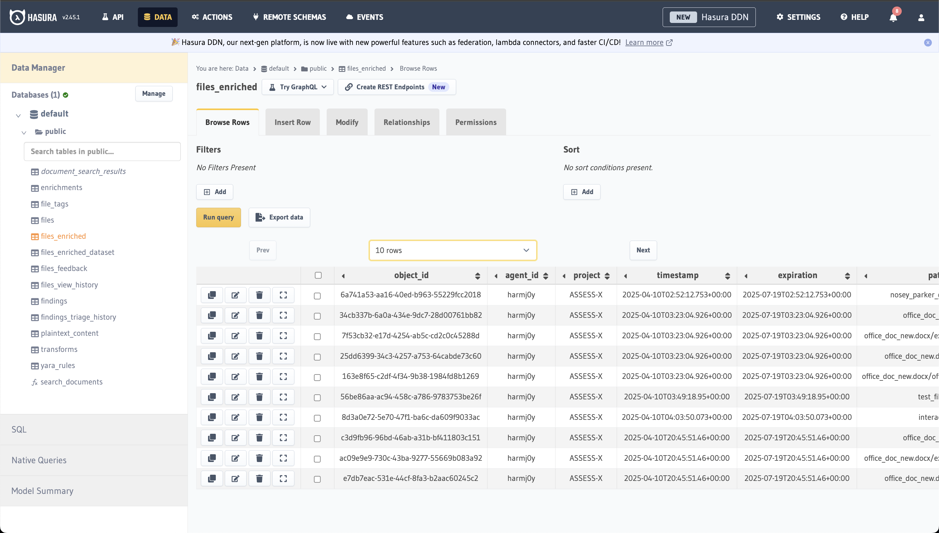 Hasura - SpecterOps Open Source