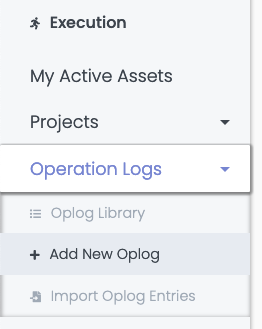 Creating a New Operation Log - SpecterOps Open Source