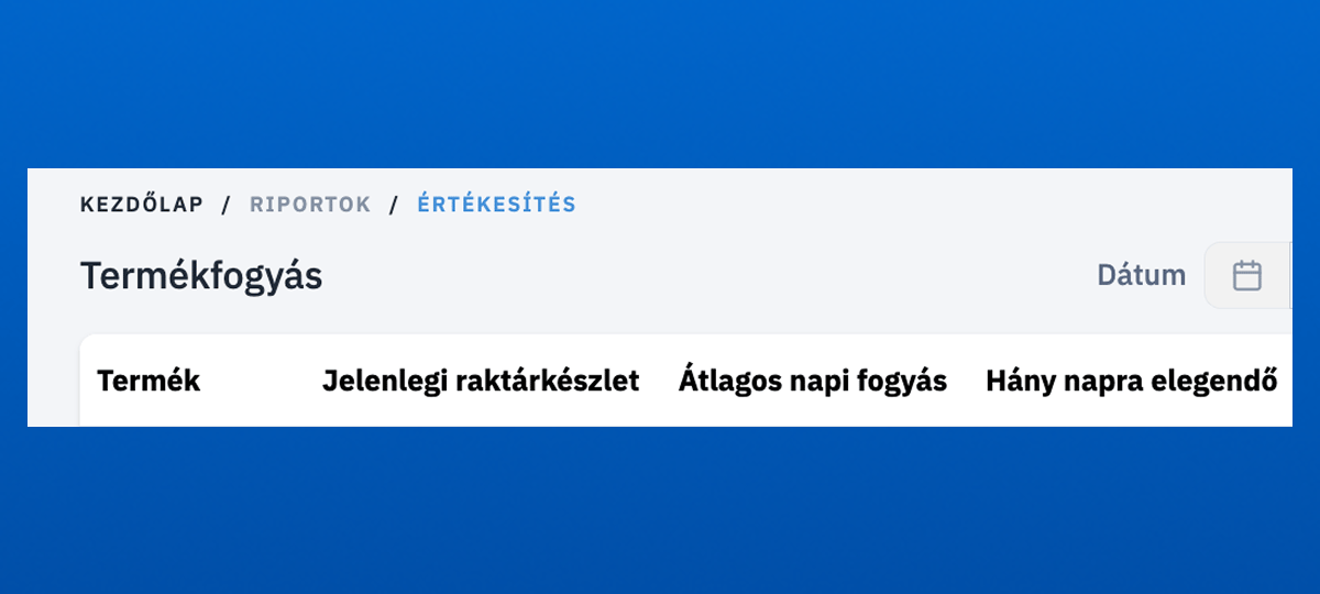 Termékfogyás