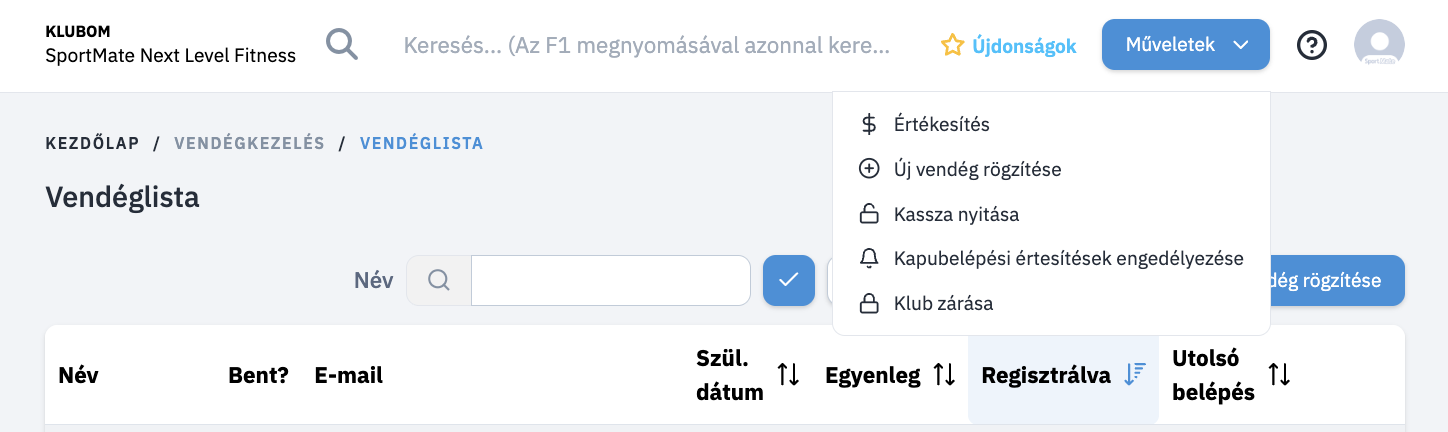 Muveletek Reg