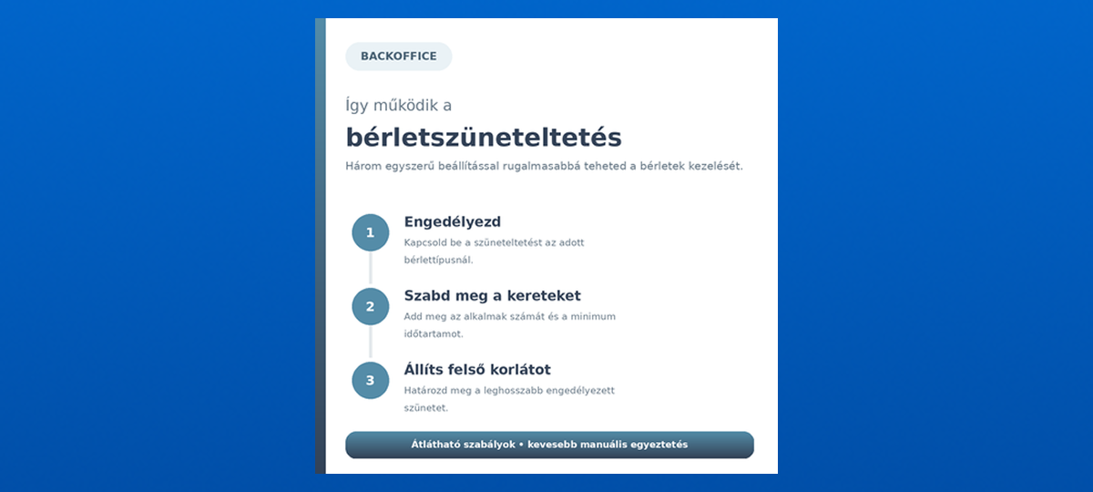 Bérletszüneteltetés