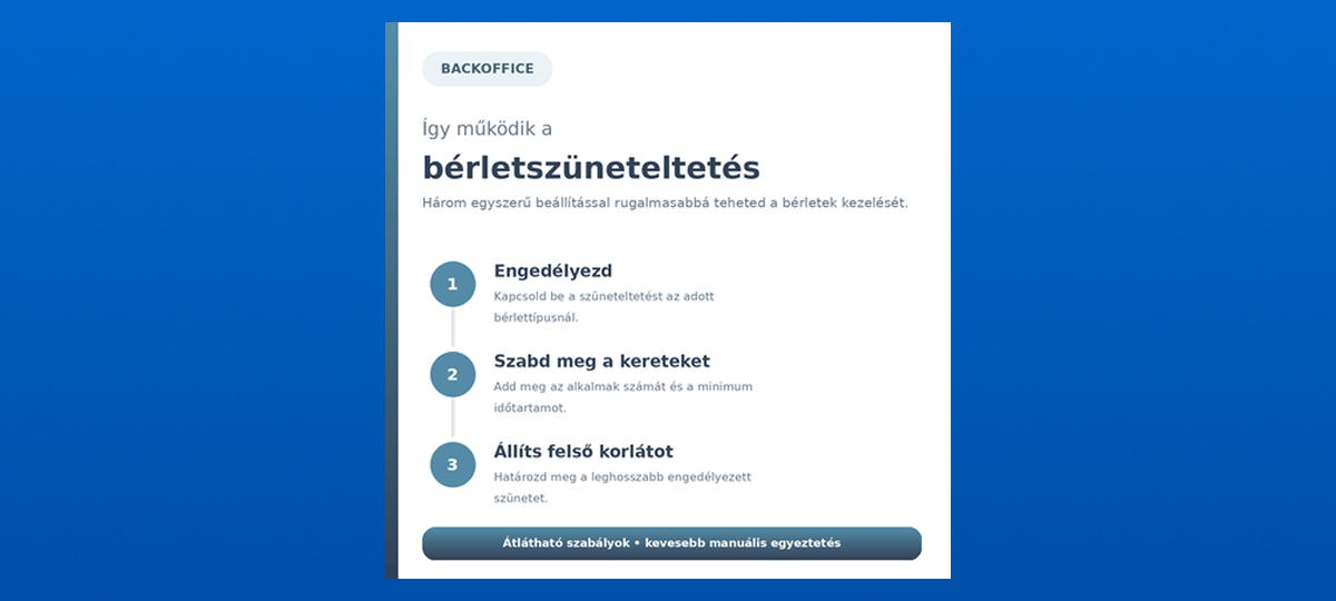 Bérletszüneteltetés