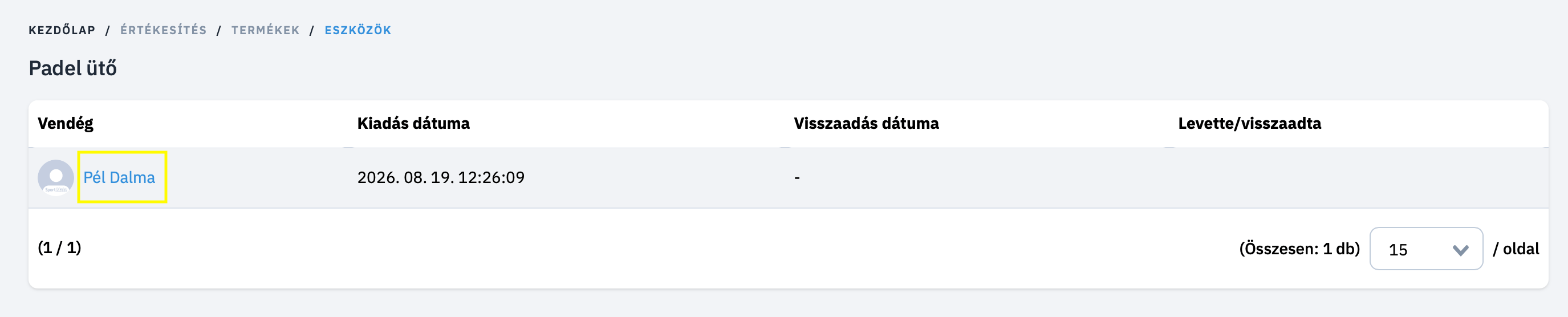 Névre Kattintva Betöltődik A Profil
