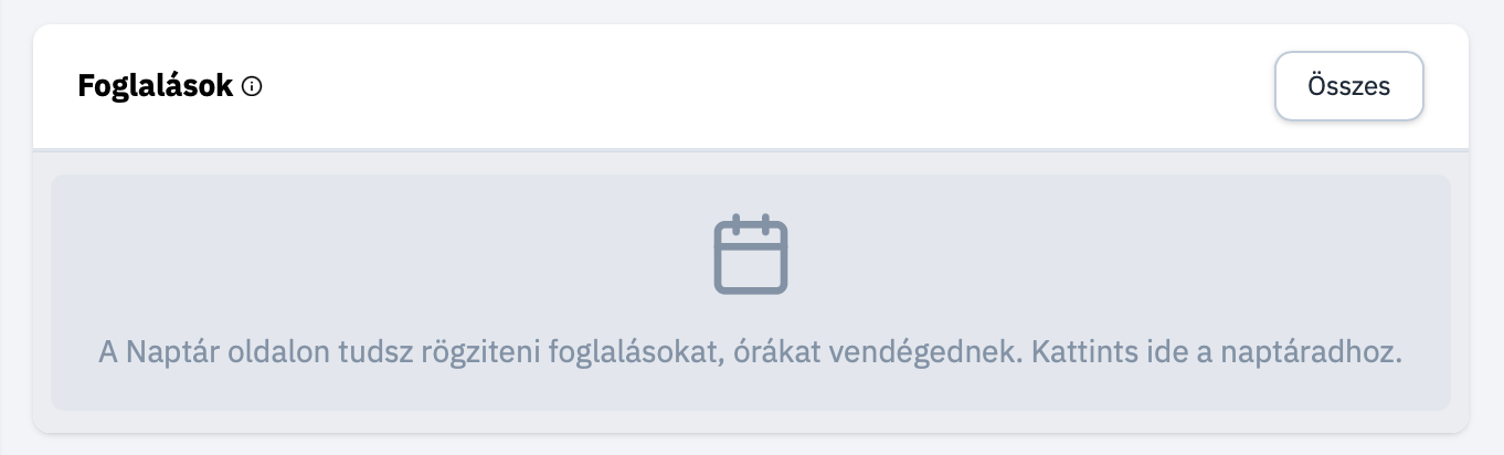 Nincs Még Foglalás