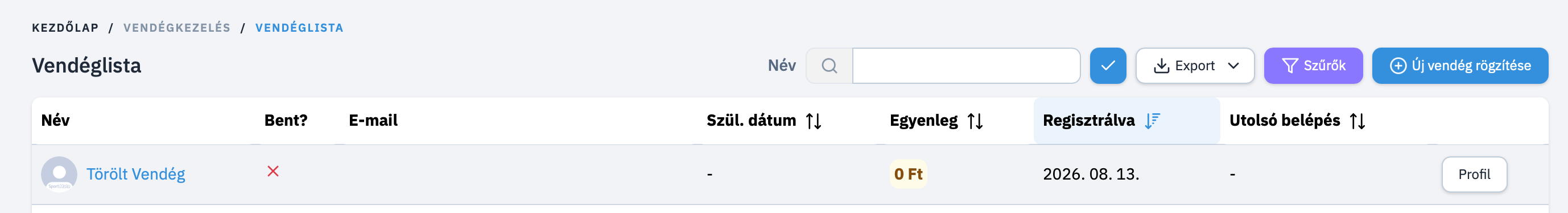 Törölt Vendég