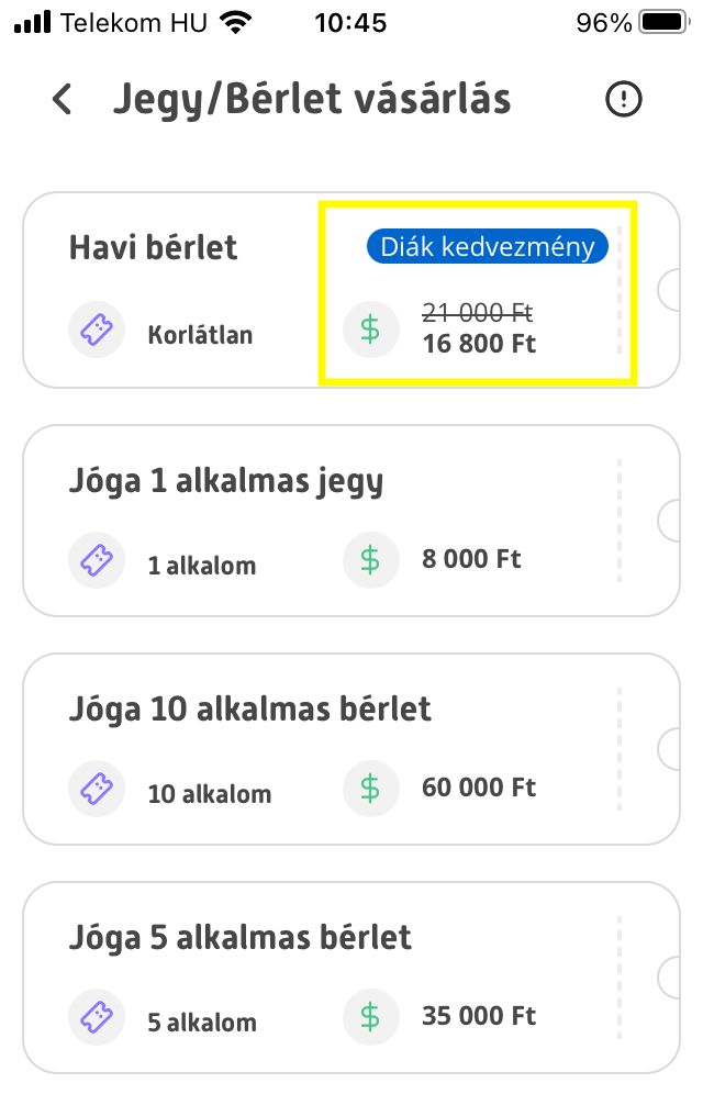Csoportos Kedvezmény App Ban