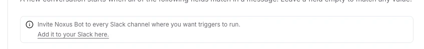 Add Noxus Bot to Slack