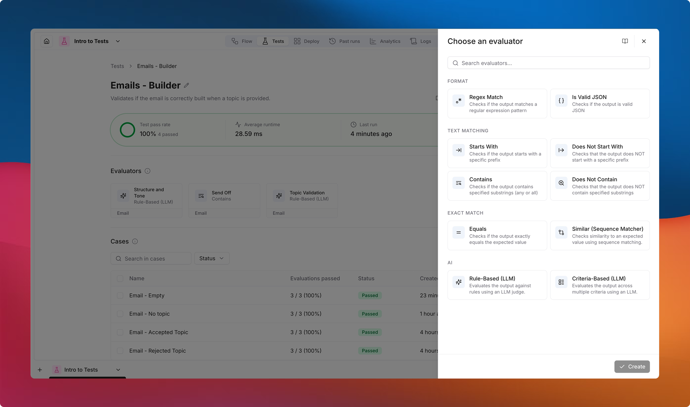 Evaluators - Noxus Documentation