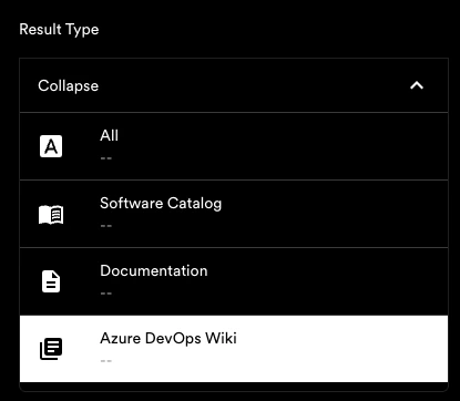 Search Result Type
example
