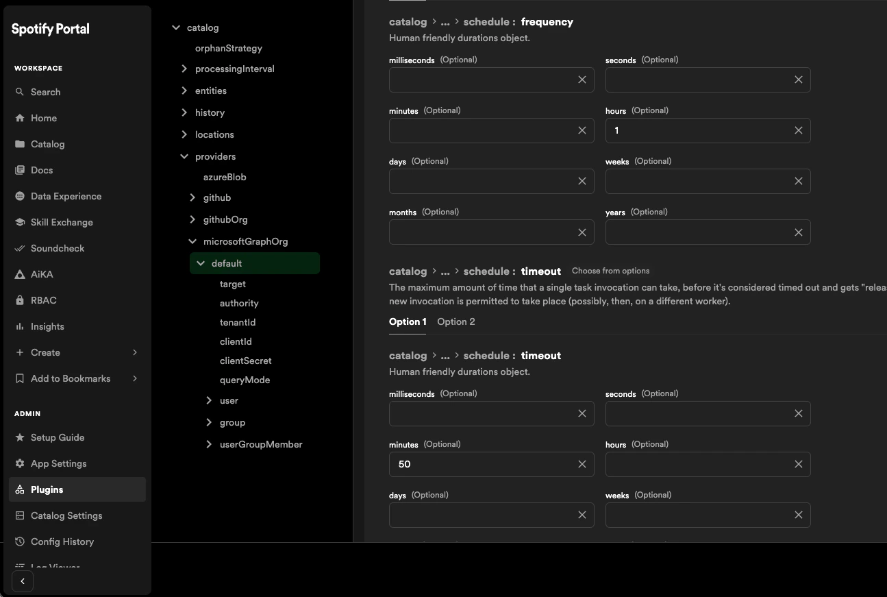 Add schedule
