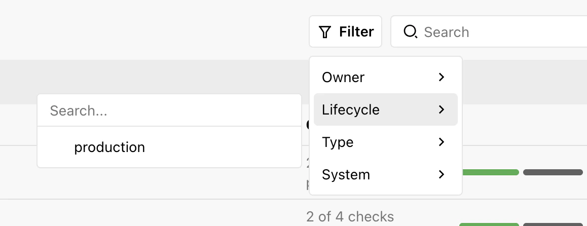 track-insights-filter-bar