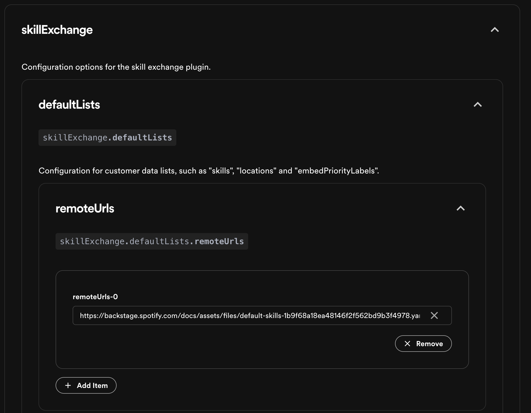 Skill Exchange - Spotify for Backstage