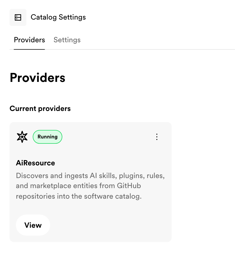AI Explorer
Providers