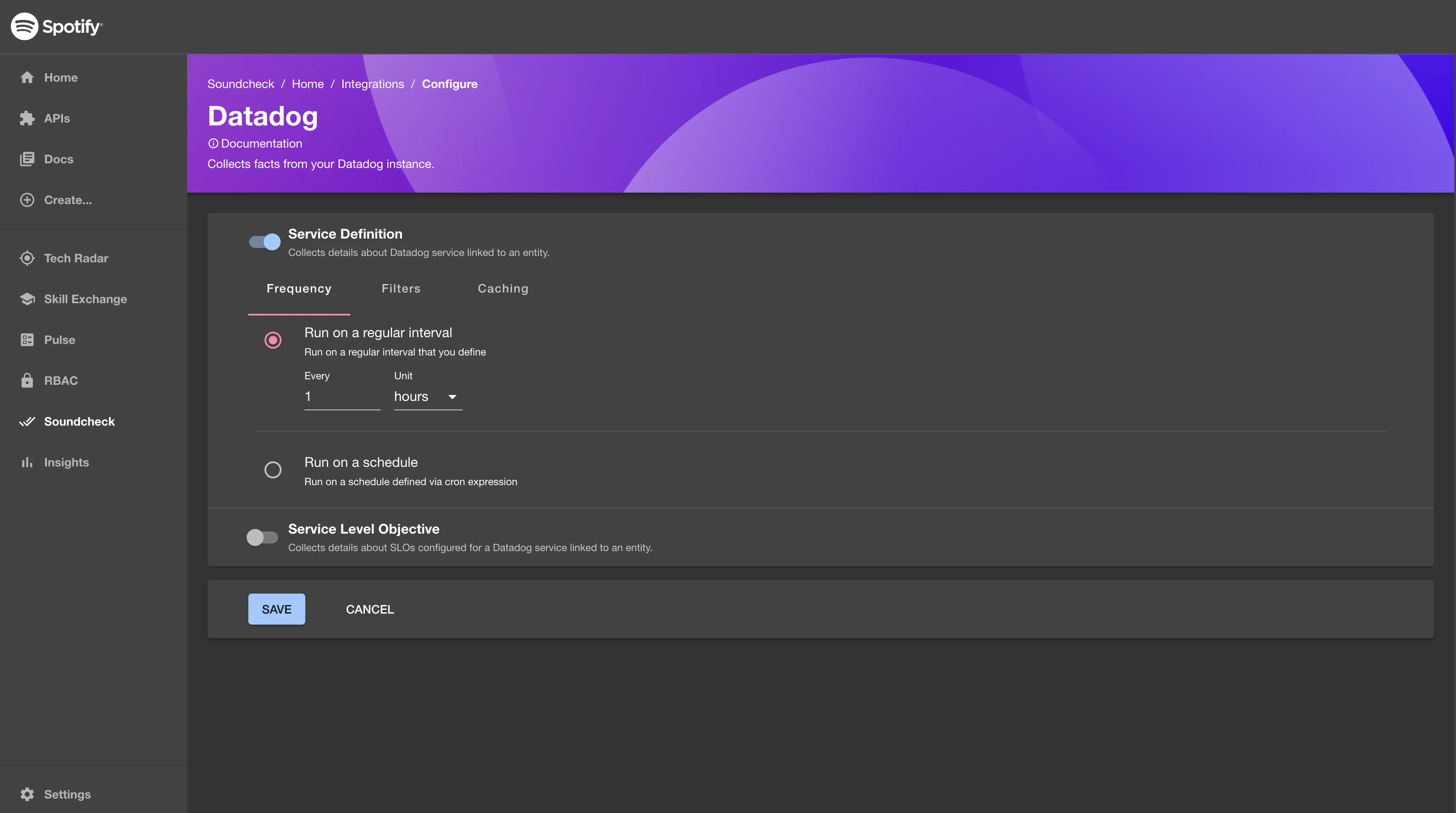 Datadog
Integration