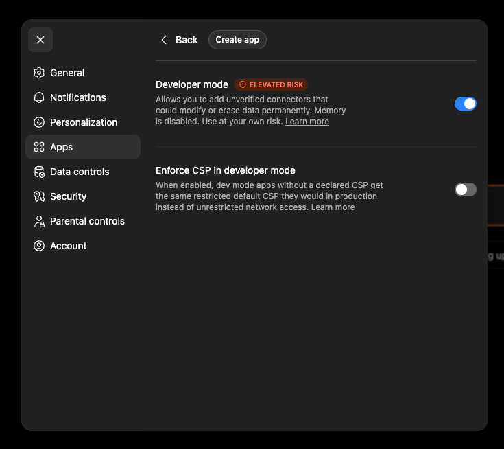 Chatgpt Mcp Dev Mode